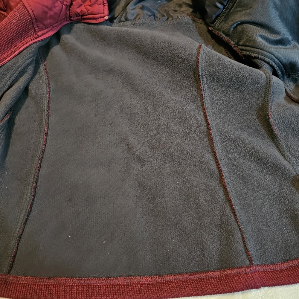 Swiss Tech Women's Hybrid Burgundy Jacket Size Small 4-6 Gently Used - Picture 4 of 10